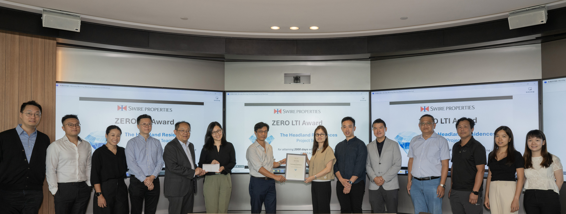 Swire Properties’ Internal Safety Awards