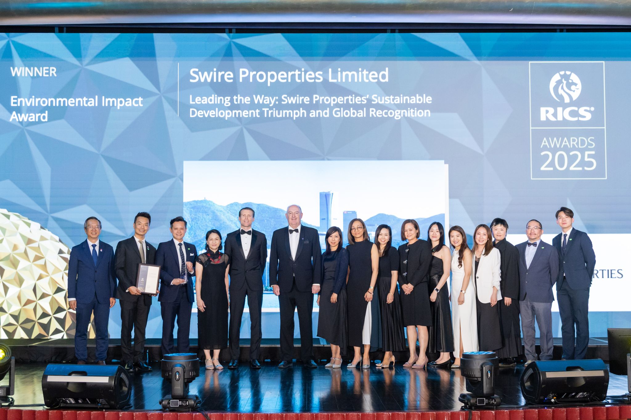 Swire Properties Wins RICS Hong Kong Environmental Impact Award